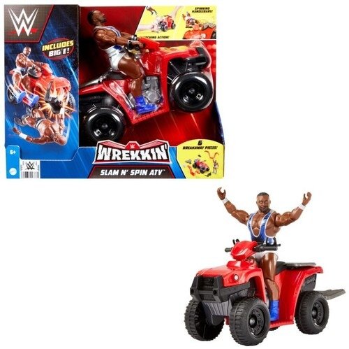 Cover for WWE  Slam N Spin ATV 109623 discontinued Toys (MERCH) (2022)