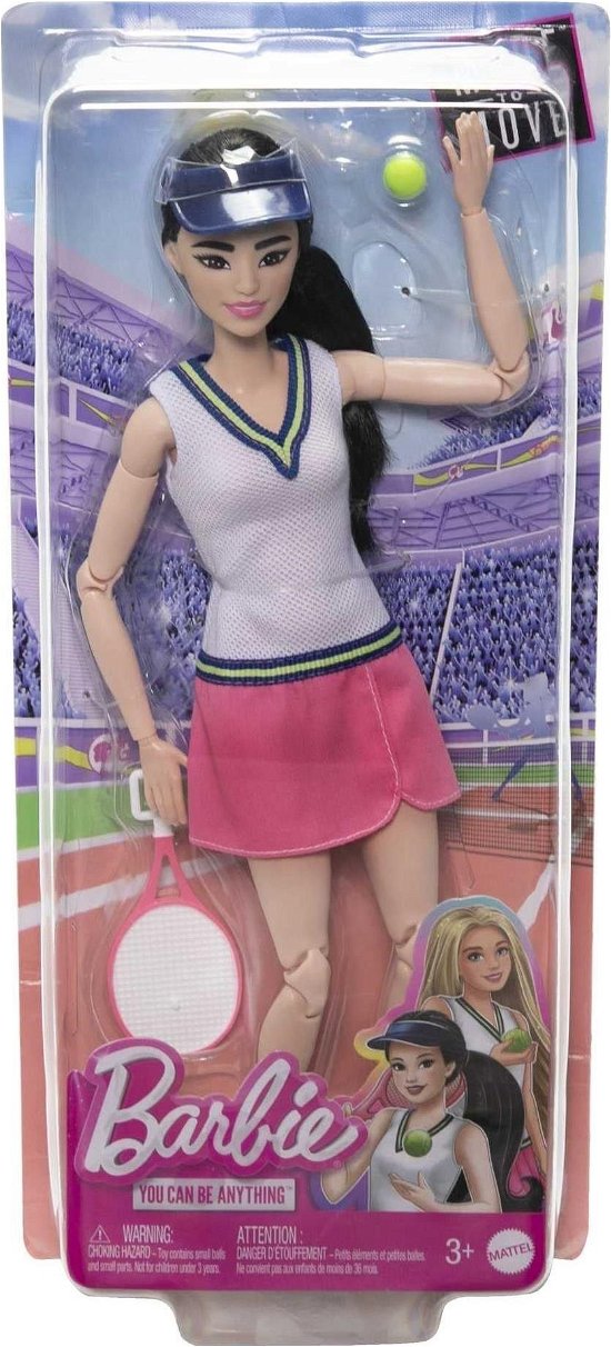 Cover for Barbie · Barbie Career Made to Move Sports Doll Tennis (MERCH) (2024)
