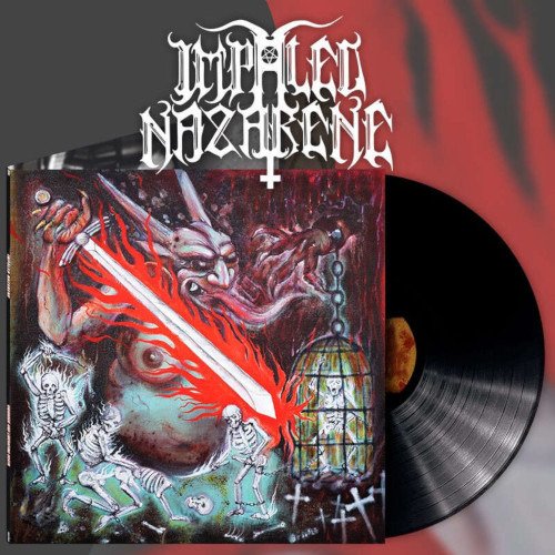 Vigorous and Liberating Death (Black Vinyl LP) - Impaled Nazarene - Musikk - Osmose Productions - 0200000045883 - 9. april 2021