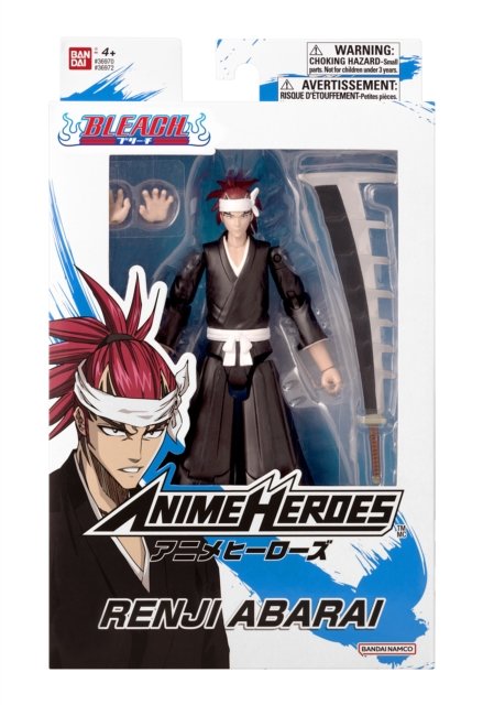 Cover for Bandai Namco · Bandai Anime Heroes Bleach - Abarai Renji Action Figure (36972) (MERCH)