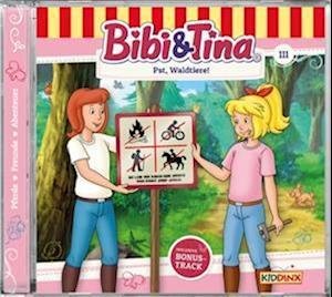 Cover for Bibi &amp; Tina · Folge 111:pst,waldtiere! (CD) (2023)