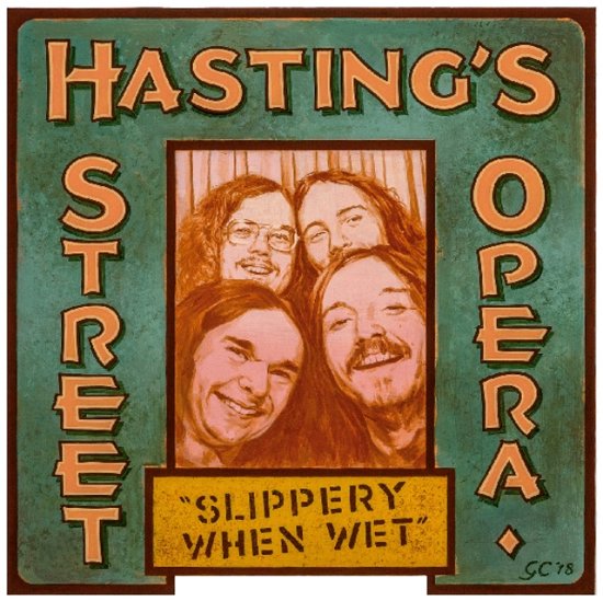 Cover for Hasting's Street Opera · Slippery When Wet (CD) (2019)