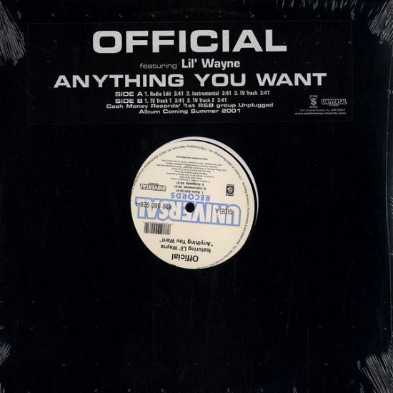 Anything You Want - Official - Musik - UNIDISC - 0042286092812 - 30. juni 1990
