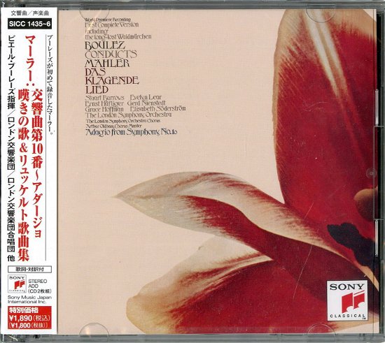 Cover for Pierre Boulez · Boulez Conducts Mahler (CD) (2010)