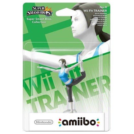Cover for Nintendo Amiibo Figurine Wii Fit Trainer (Tilbehør)