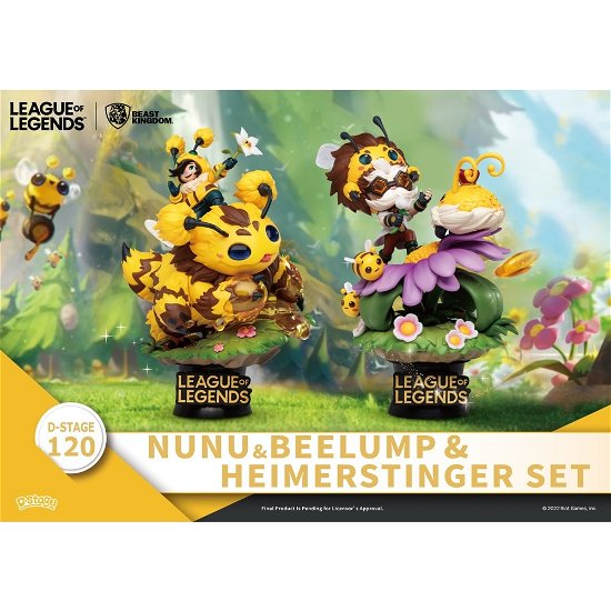 League of Legends Ds-120 Nunu & Beelump & Heimerst - Beast Kingdom - Merchandise - BEAST KINGDOM - 4711203452812 - 29. november 2023