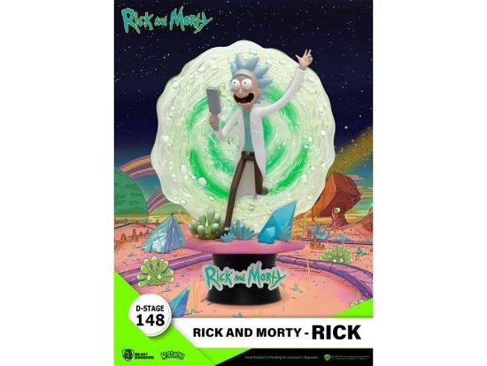 Cover for Beast Kingdom · Rick &amp; Morty Ds-148 Rick D-stage Ser Statue (MERCH) (2024)
