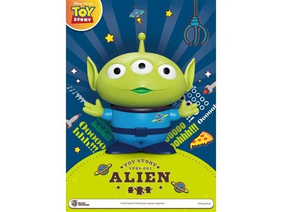 Toy Story Vpbs-003 Alien Small Vinyl Piggy Bank - Beast Kingdom - Koopwaar -  - 4711385245660 - 28 augustus 2024
