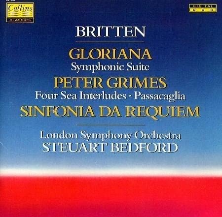 Cover for Britten · Sinfonia Da Requiem / Four Sea Interludes (CD)
