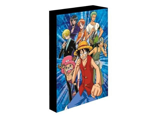 Cover for One Piece · ONE PIECE - Luffy With Friends - Light Canvas 40X3 (Toys)