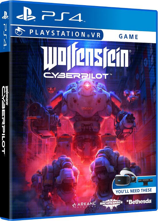 Cover for Ps4 · VR Wolfenstein Cyberpilot  PS-4  AT (PS4) (2019)