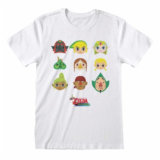 Cover for The Legend of Zelda · Legend of Zelda T-Shirt Wind Waker Faces Größe S (MERCH) (2022)