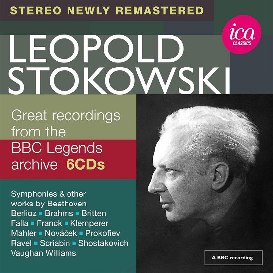 Cover for Leopold Stokowski · Great Recordings from the BBC Legends Archive (CD) (2024)