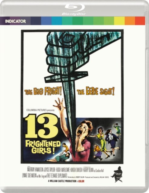 Cover for William Castle · 13 Frightened Girls (Blu-ray) (2024)