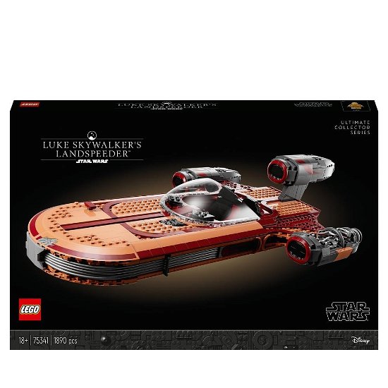Cover for Lego Star Wars · Luke Skywalkerâs Landspeeder (75341.) (Toys)