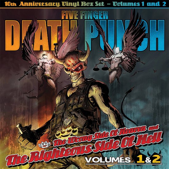 Cover for Five Finger Death Punch · The Wrong Side of Heaven Vol. 1 + 2 (6lp Box) (LP) (2023)
