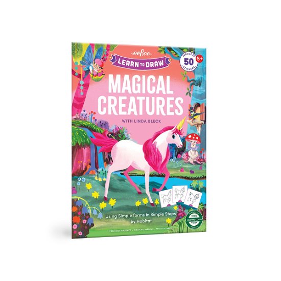 Cover for Eeboo · Learn To Draw - Magical Creatures - (eartbk5) (Toys)