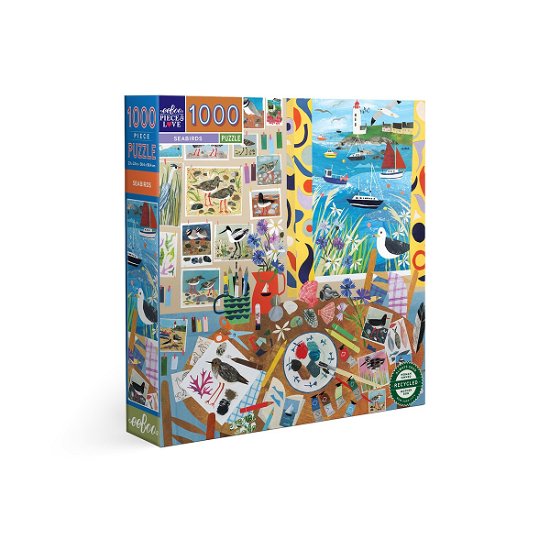 Cover for Eeboo · Puzzle 1000 Pcs - Seabirds - (epztsab) (Toys)