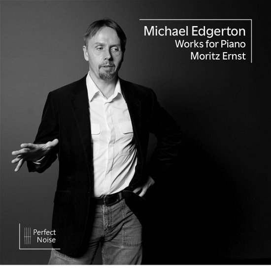 Cover for Moritz Ernst · Michael Edgerton Works for Piano (CD) (2024)