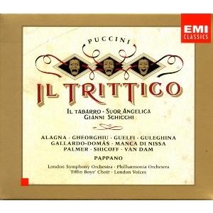 Puccini - Il Trittico - Various Artists - Musiikki - EMI RECORDS - 0724355658722 - maanantai 1. helmikuuta 1999