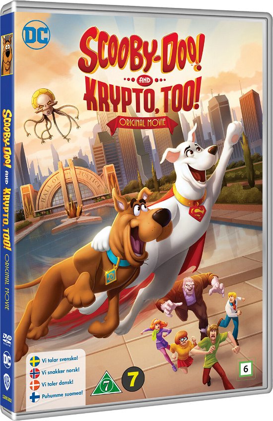 Cover for Scooby-doo · Scooby Doo and Krypto Too (DVD) (2023)