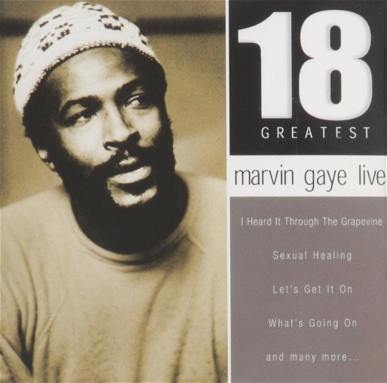 Cover for Marvin Gaye · 18 Greatest: Live (CD)