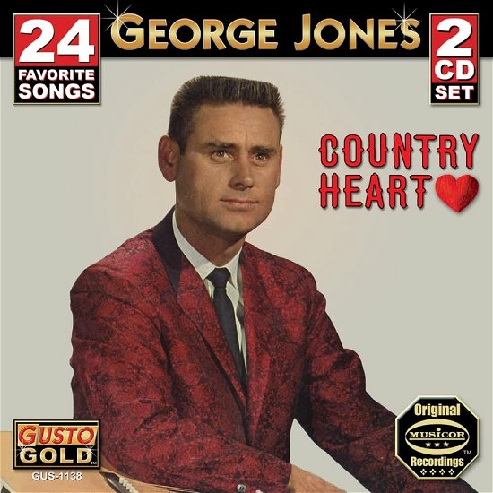 Cover for George Jones · Country Heart (CD) (2022)