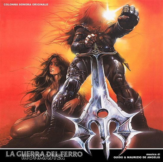 Cover for Guido &amp; Maurizio De Angelis · Ironmaster La Guerra Del Ferro (LP) [Coloured edition] (2024)