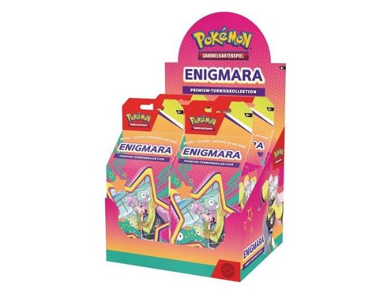 Pokémon TCG Premium Tournament Kollektion Enigmara -  - Merchandise - Pokemon - 0820650468612 - 9. april 2024