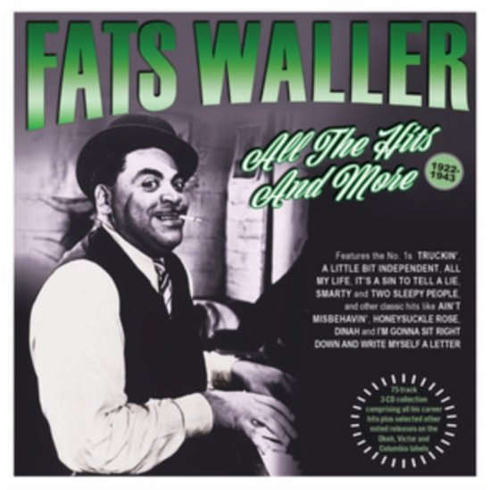 Cover for Fats Waller · All The Hits And More 1922-43 (CD) (2023)