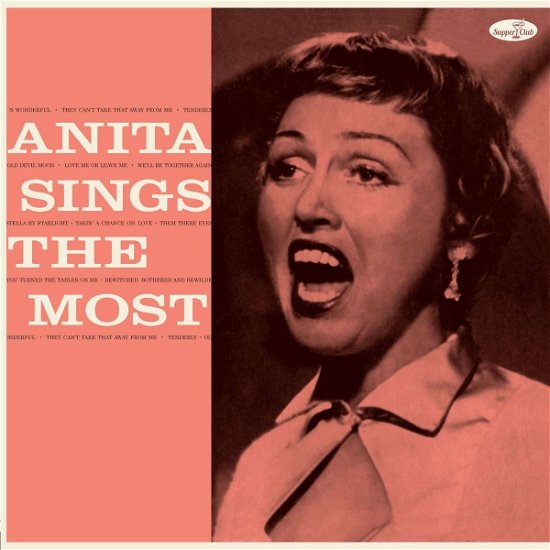Cover for Anita O'day · Sings The Most (LP) (2024)