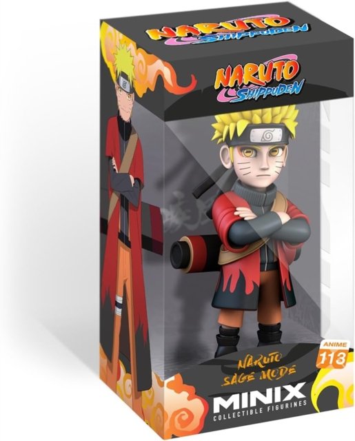 Cover for Naruto · NARUTO - Naruto with cape - Figure Minix # 12cm (Toys)