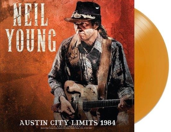 Cover for Neil Young · Austin City Limits 1984 (Yellow Transparent Vinyl) (LP) (2024)