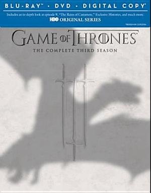 Cover for Game of Thrones: Complete Third Season · Game of Thrones: Season 3 [Blu-ray + DVD + Digital Copy] (Blu-ray) (2014)