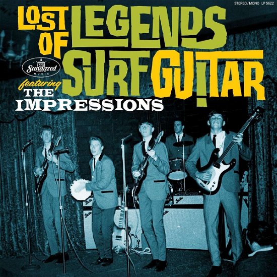 Cover for Impressions · Lost Legends Of Surf Guitar featuring The Impressions (LP) (2024)