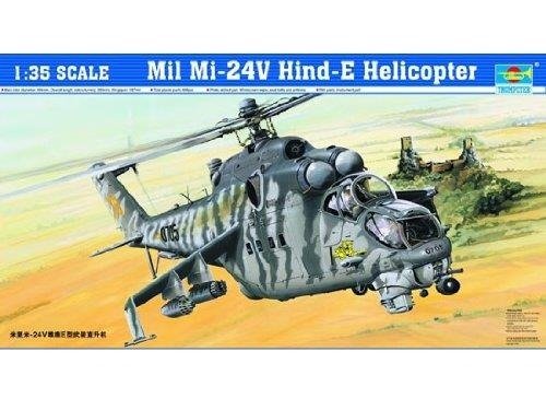 1/35 Mil Mi-24v Hind-e Helicopter - Trumpeter - Merchandise - Trumpeter - 9580208051031 - 