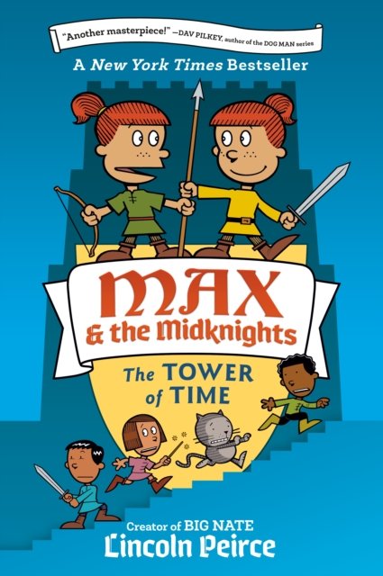 Cover for Lincoln Peirce · Max and the Midknights (Book) (2024)