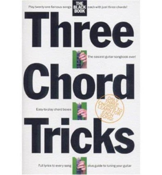 Cover for Three Chord Tricks: The Black Book (Paperback Book) (2000)