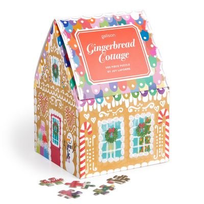 Cover for Galison · Joy Laforme Gingerbread Cottage 500 Piece Puzzle In A House (SPILL) (2024)