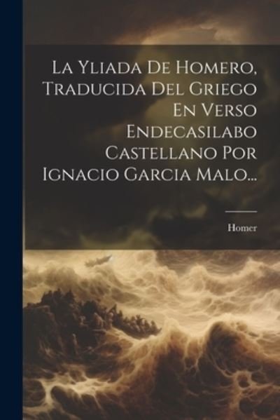 Cover for Homer · Yliada de Homero, Traducida Del Griego en Verso Endecasilabo Castellano Por Ignacio Garcia Malo... (Bog) (2023)