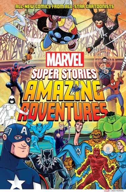 Cover for Marvel Marvel Entertainment · Amazing Adventures (Marvel Super Stories Book #2) - Marvel Super Stories (Inbunden Bok) (2024)