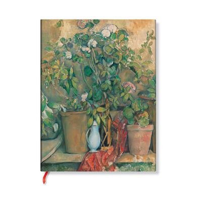 Cover for Paperblanks · Cezanne's Terracotta Pots and Flowers Ultra Lined Hardback Journal (Elastic Band Closure) (Book) (2024)
