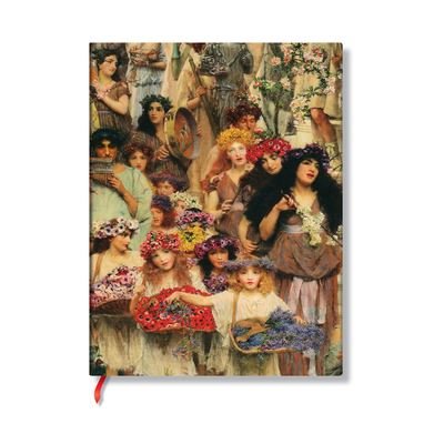 Cover for Paperblanks · Spring (Lawrence Alma-Tadema) Ultra Unlined Hardback Journal (Elastic Band Closure) (Book) (2024)