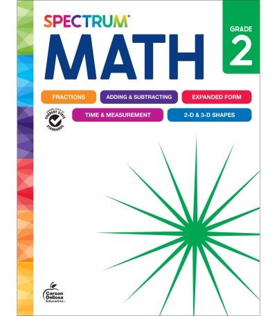 Cover for Spectrum · Spectrum Math Workbook Grade 2 (Paperback Book) (2024)