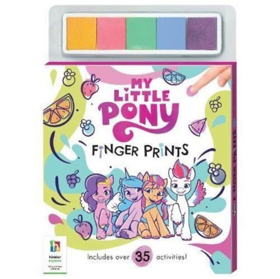 Cover for Hinkler Pty Ltd · My Little Pony Finger Prints - My Little Pony (Bog) (2023)