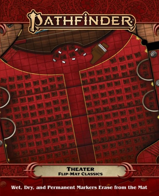 Pathfinder Flip-Mat Classics: Theater - Paizo Staff - Board game - Paizo Publishing, LLC - 9781640784482 - August 9, 2022