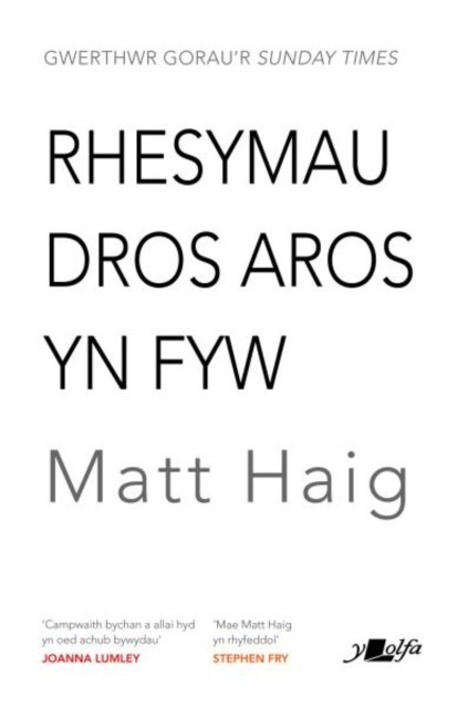 Cover for Matt Haig · Darllen yn Well: Rhesymau dros Aros yn Fyw (Pocketbok) (2020)