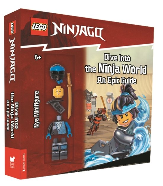 Cover for Lego® · LEGO® NINJAGO®: Dive Into the Ninja World: An Epic Guide (with Nya minifigure) (Inbunden Bok) (2024)