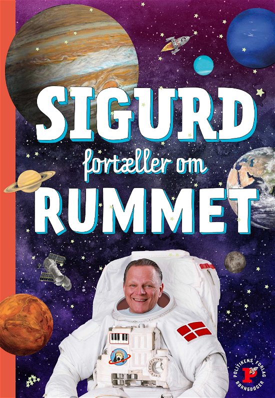 Cover for Sigurd Barrett · Sigurd fortæller om rummet (Innbunden bok) [1. utgave] (2024)