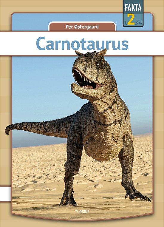 Cover for Per Østergaard · Fakta 2: Carnotaurus (Hardcover Book) [1st edition] (2024)